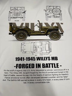 WILLYS JEEP TEE SHIRT