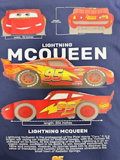 LIGHTENING MCQUEEN TEE SHIRT