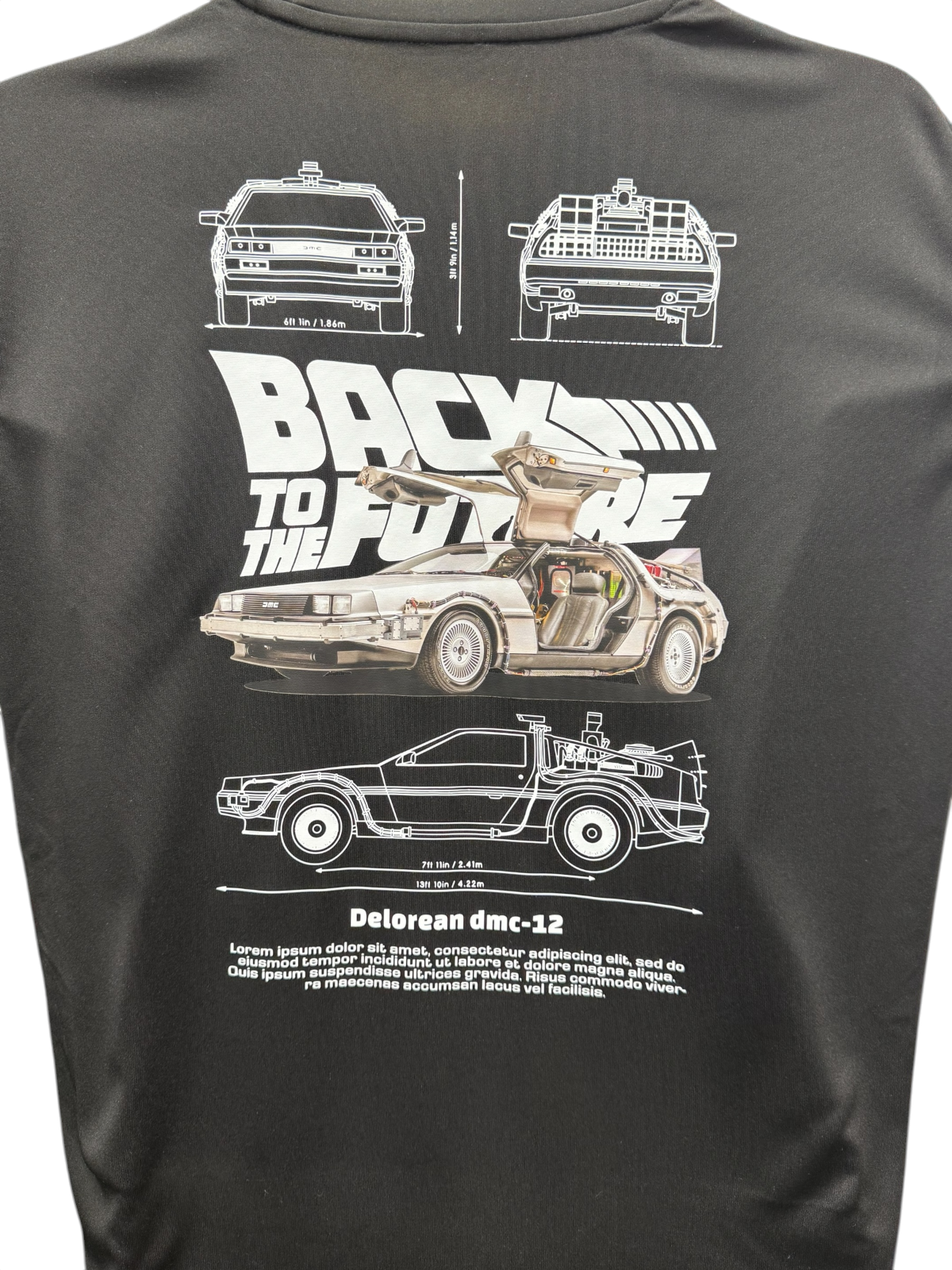BACK TO THE FUTURE DELOREAN TEE
