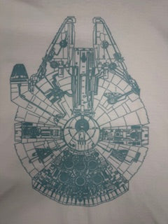 MILLENIUM FALCON STAR WARS TEE