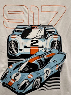 917 PORSCHE CAR TEE SHIRT