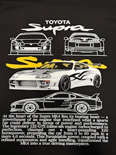 TOYOTA SUPRA TEE SHIRT