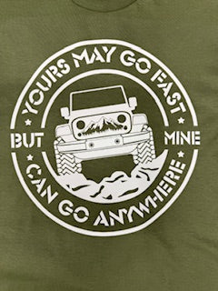 GO ANYWHERE TEE SHIRT