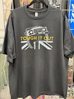 TOUGH IT OUT LANDROVER TEE SHIRT