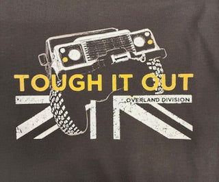 TOUGH IT OUT LANDROVER TEE SHIRT