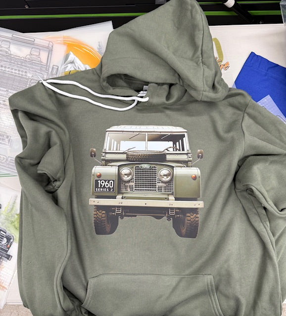 GREEN HOODIE SERIES 2 LANDROVER