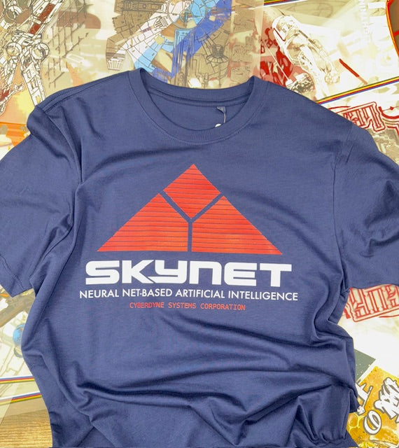 SKYNET BLUE T SHIRT 