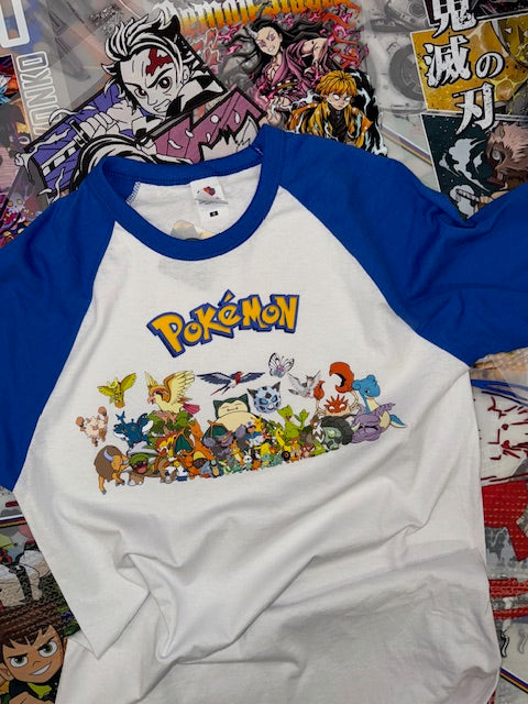 POKEMON BASEBALL T SHIRT