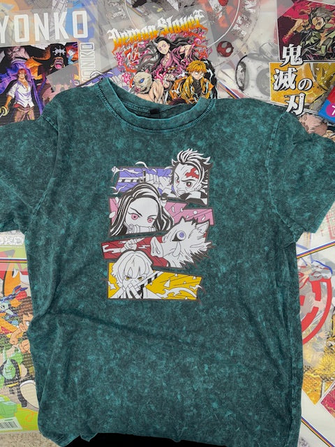 ACID DYED DEMON T SHIRT