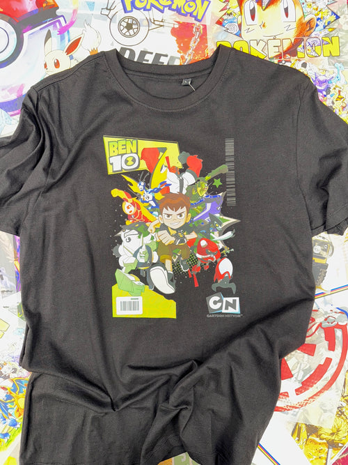 BEN 10 BLACK TEE SHIRT