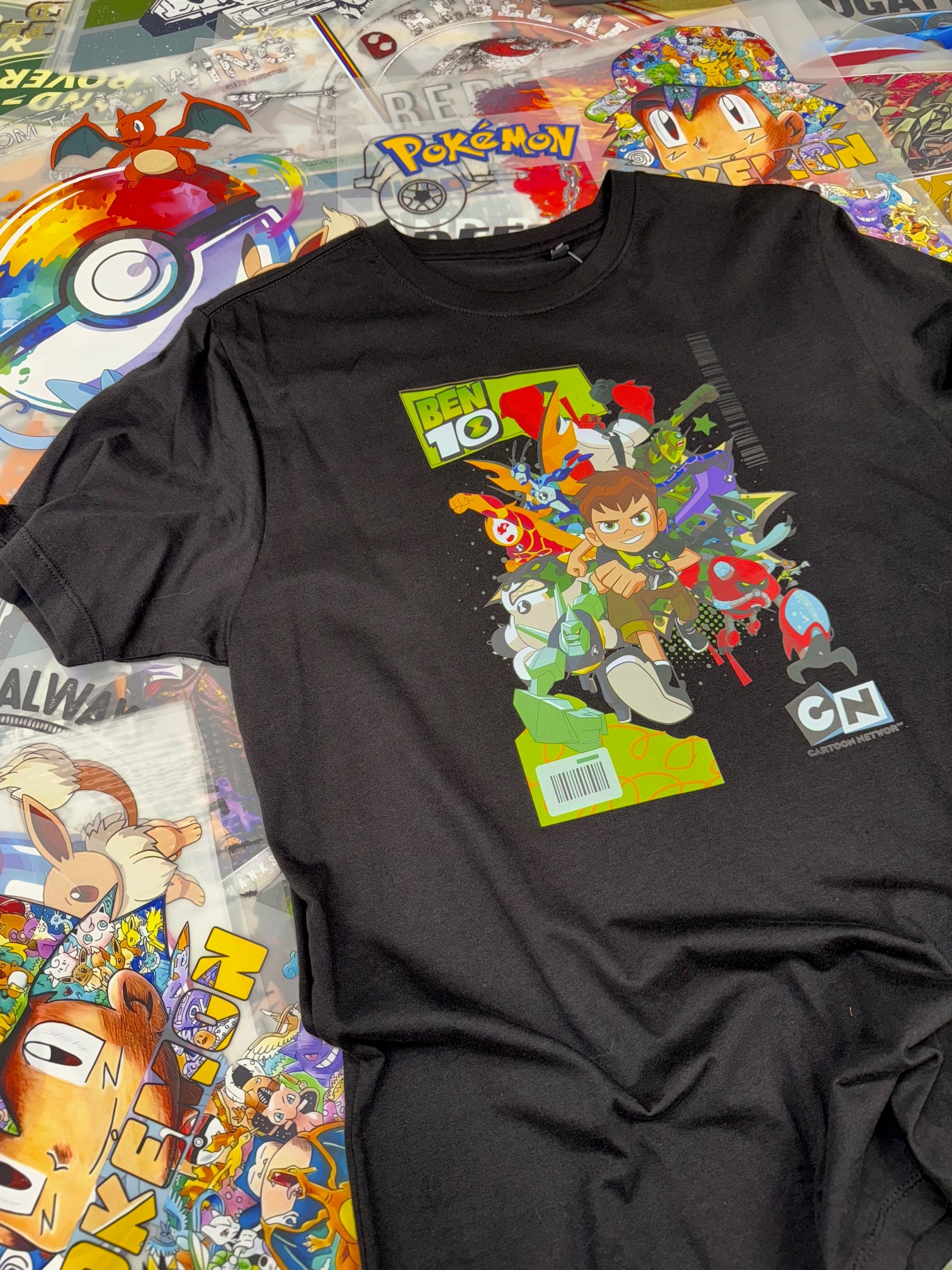 BEN 10 BLACK TEE SHIRT