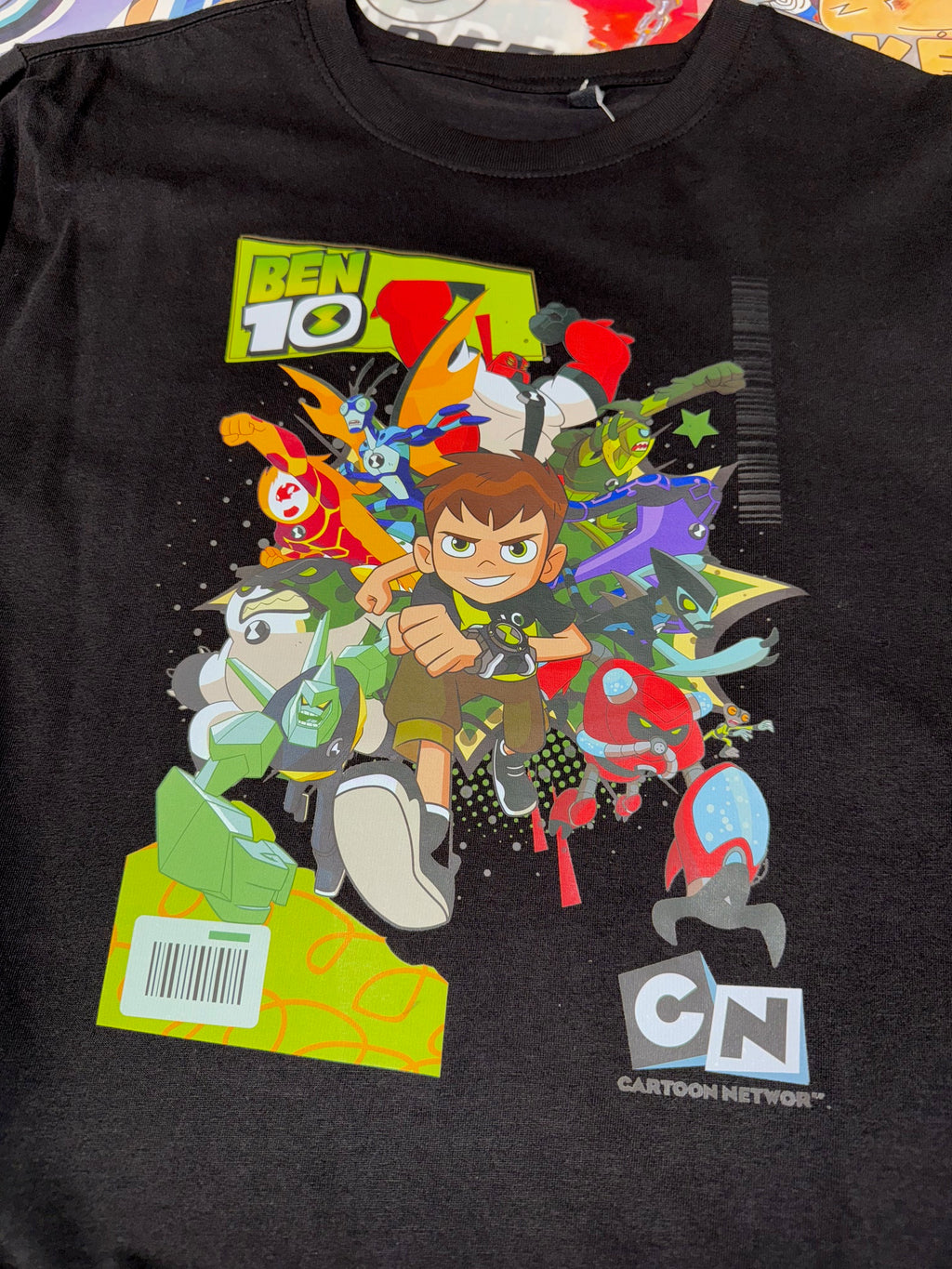 BEN 10 BLACK TEE SHIRT