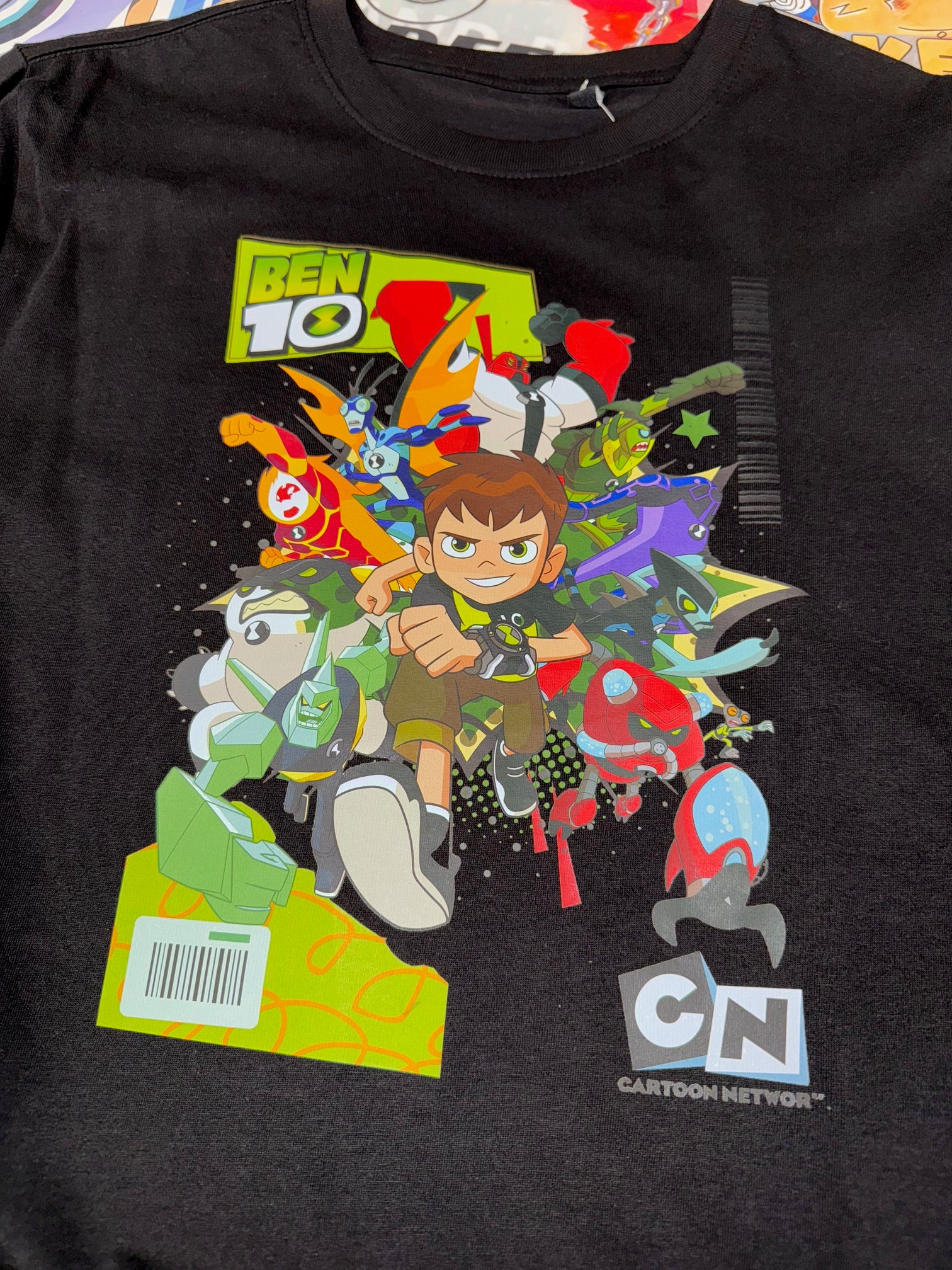 BEN 10 BLACK TEE SHIRT