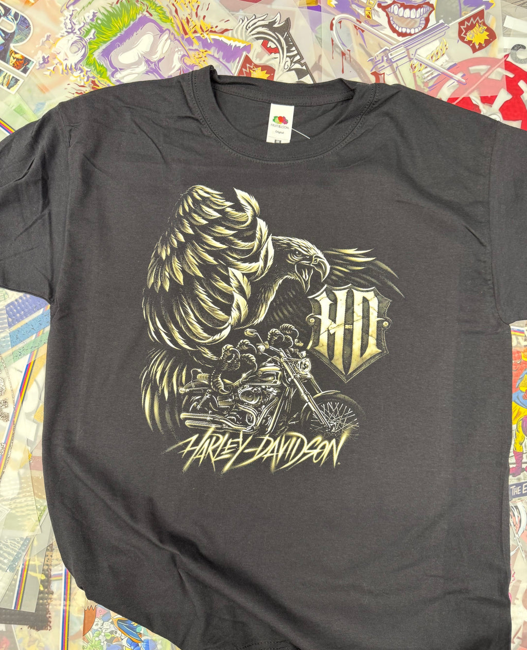 HARLEY DAVIDSON BLACK T SHIRT