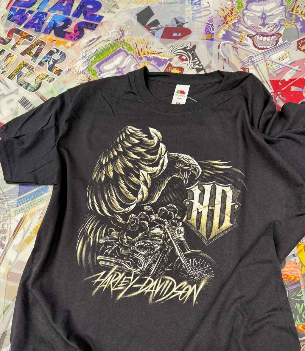 HARLEY DAVIDSON BLACK T SHIRT