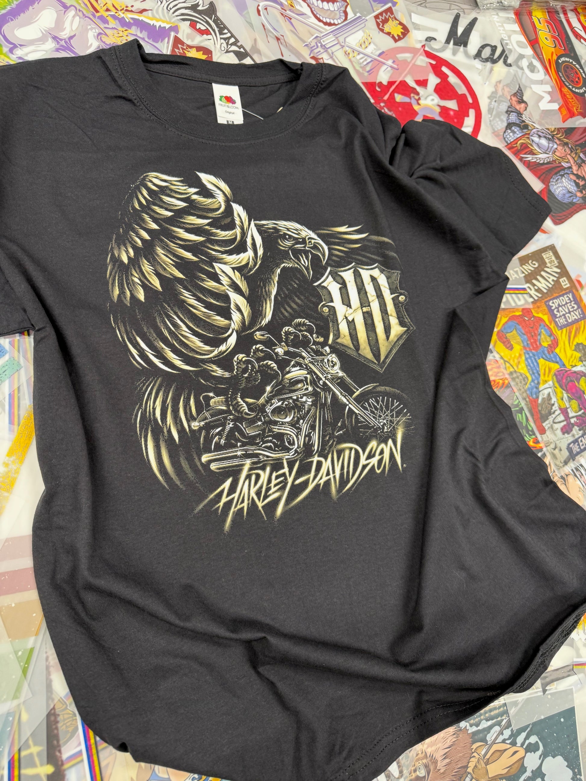 HARLEY DAVIDSON BLACK T SHIRT