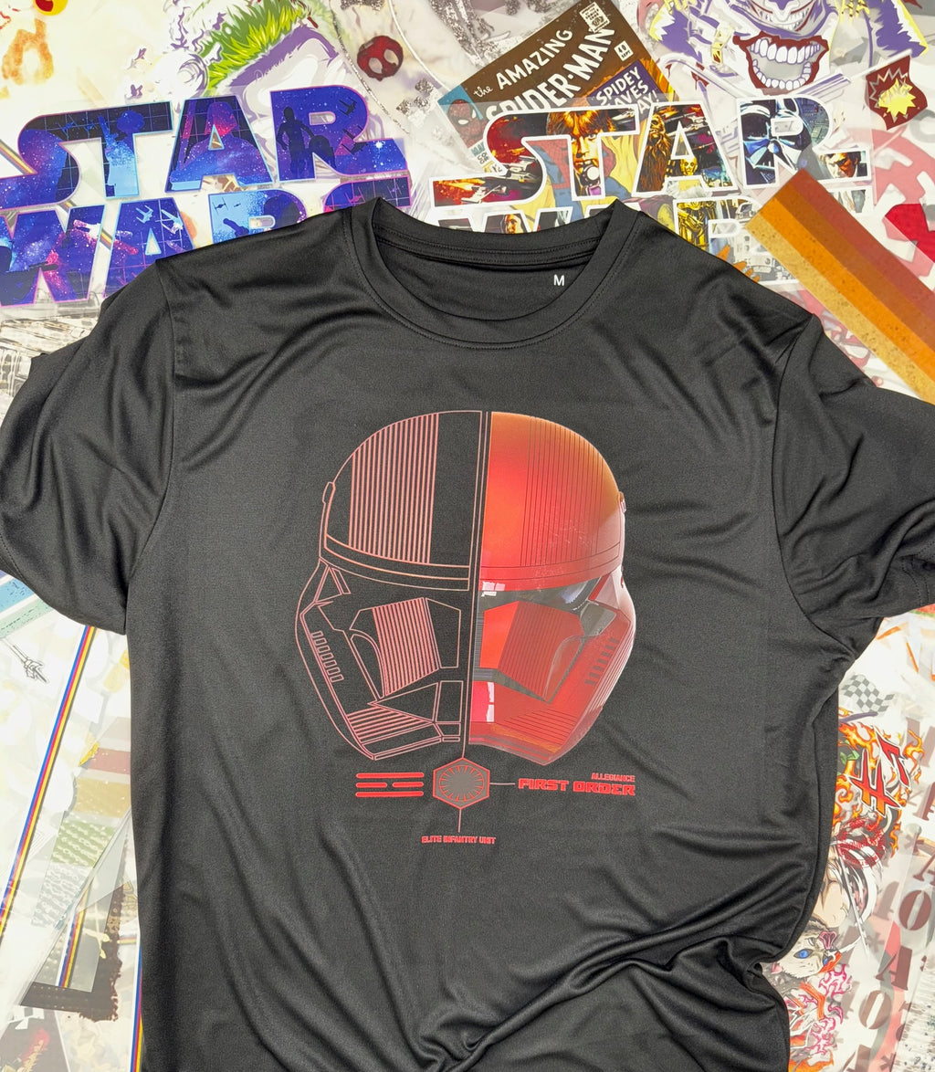 STAR WARS FIRST ORDER BLACK T SHIRT