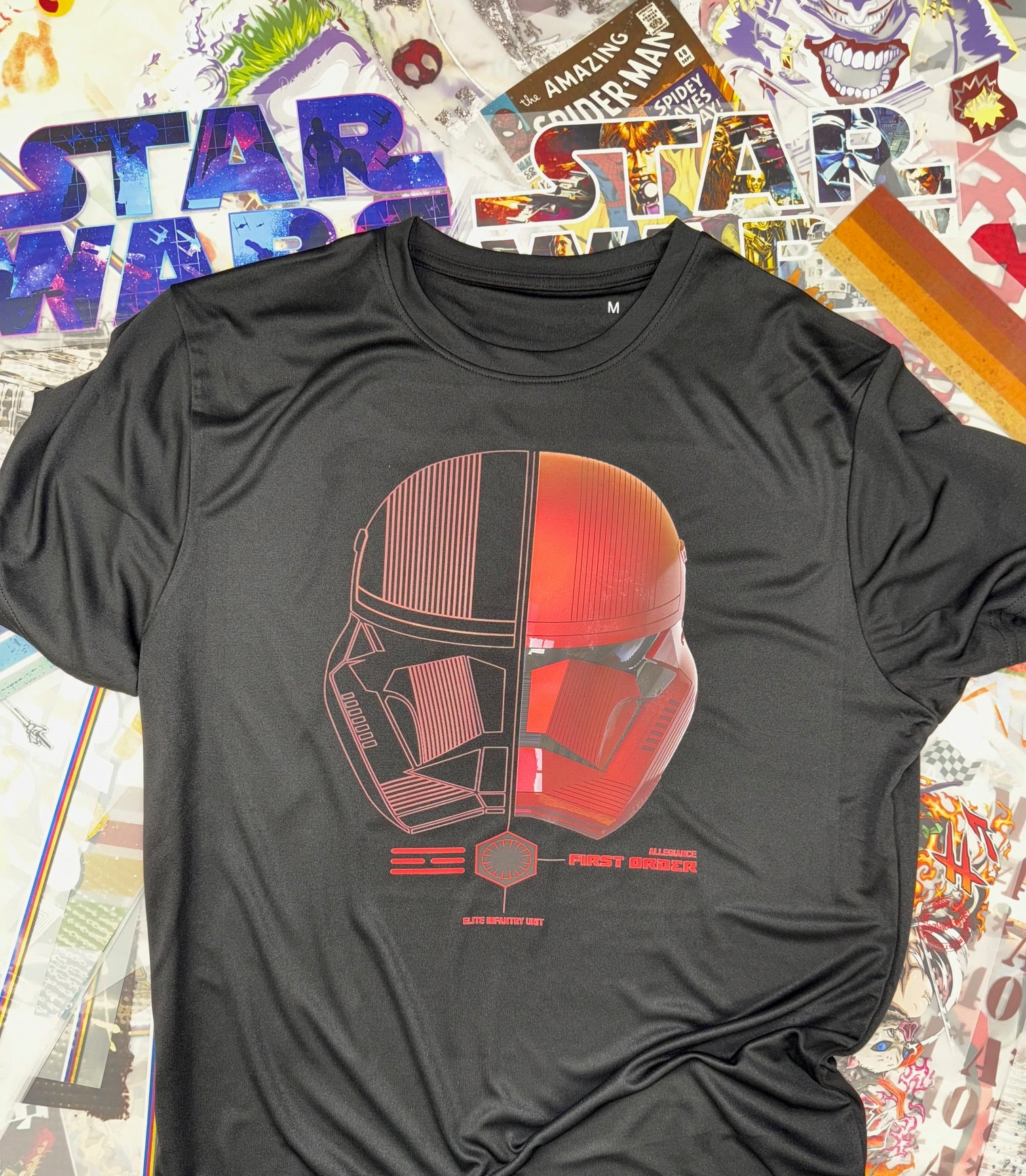 STAR WARS FIRST ORDER BLACK T SHIRT