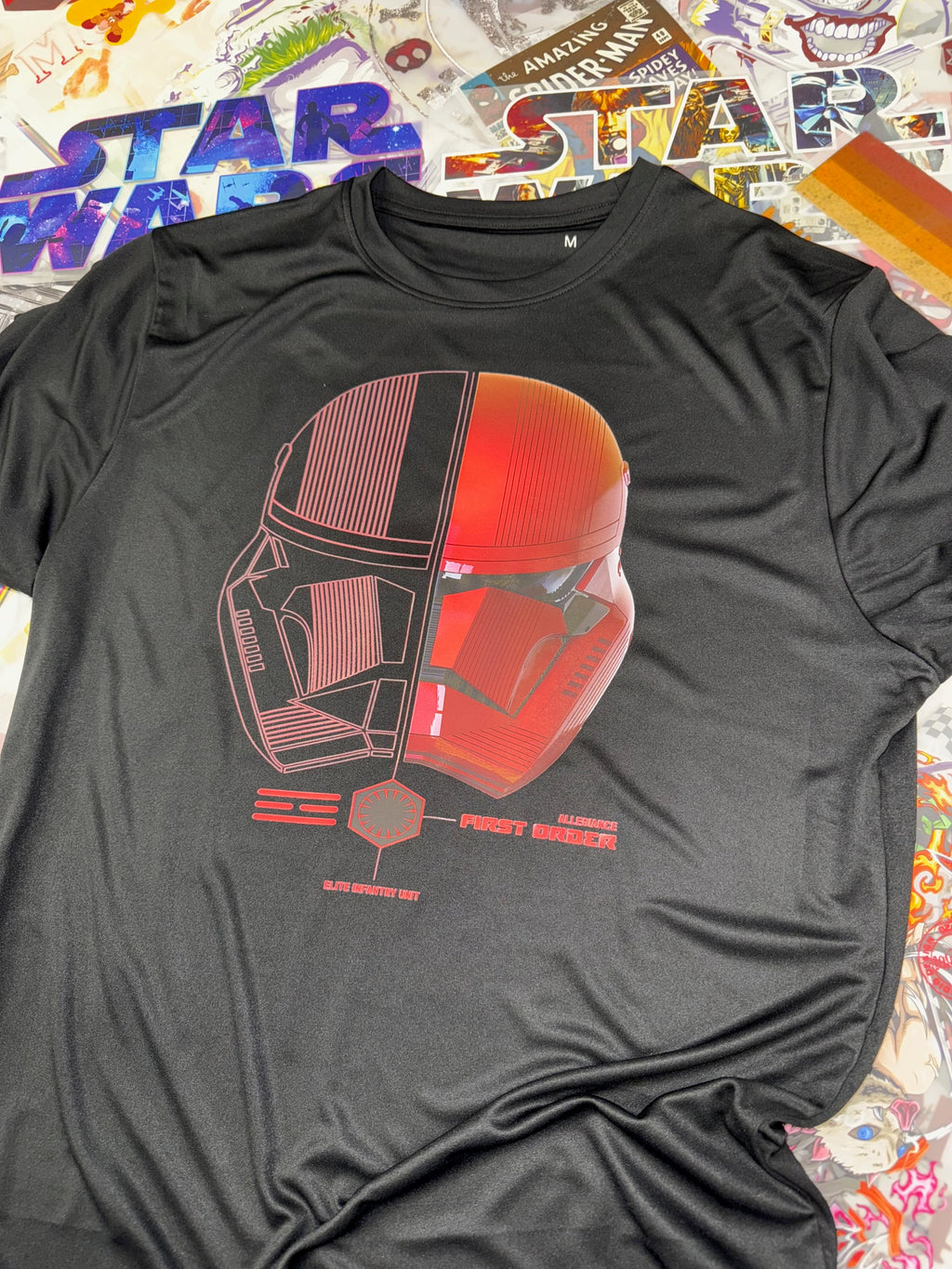 STAR WARS FIRST ORDER BLACK T SHIRT