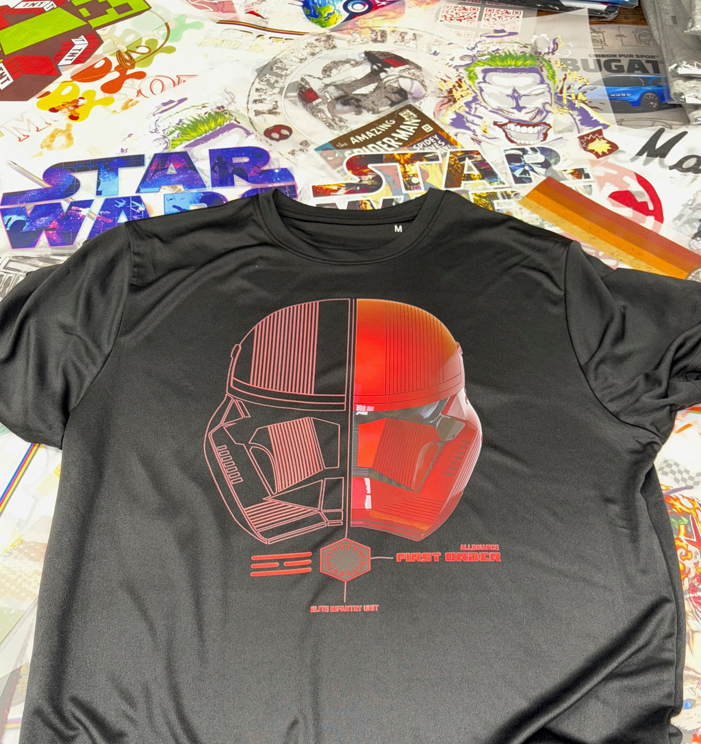 STAR WARS FIRST ORDER BLACK T SHIRT