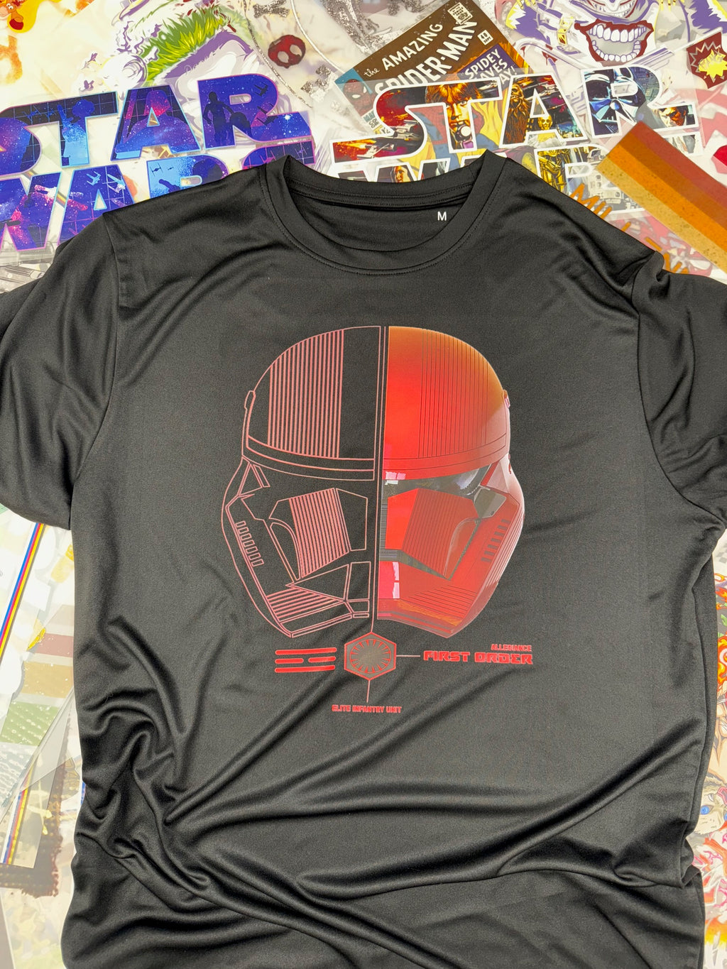 STAR WARS FIRST ORDER BLACK T SHIRT