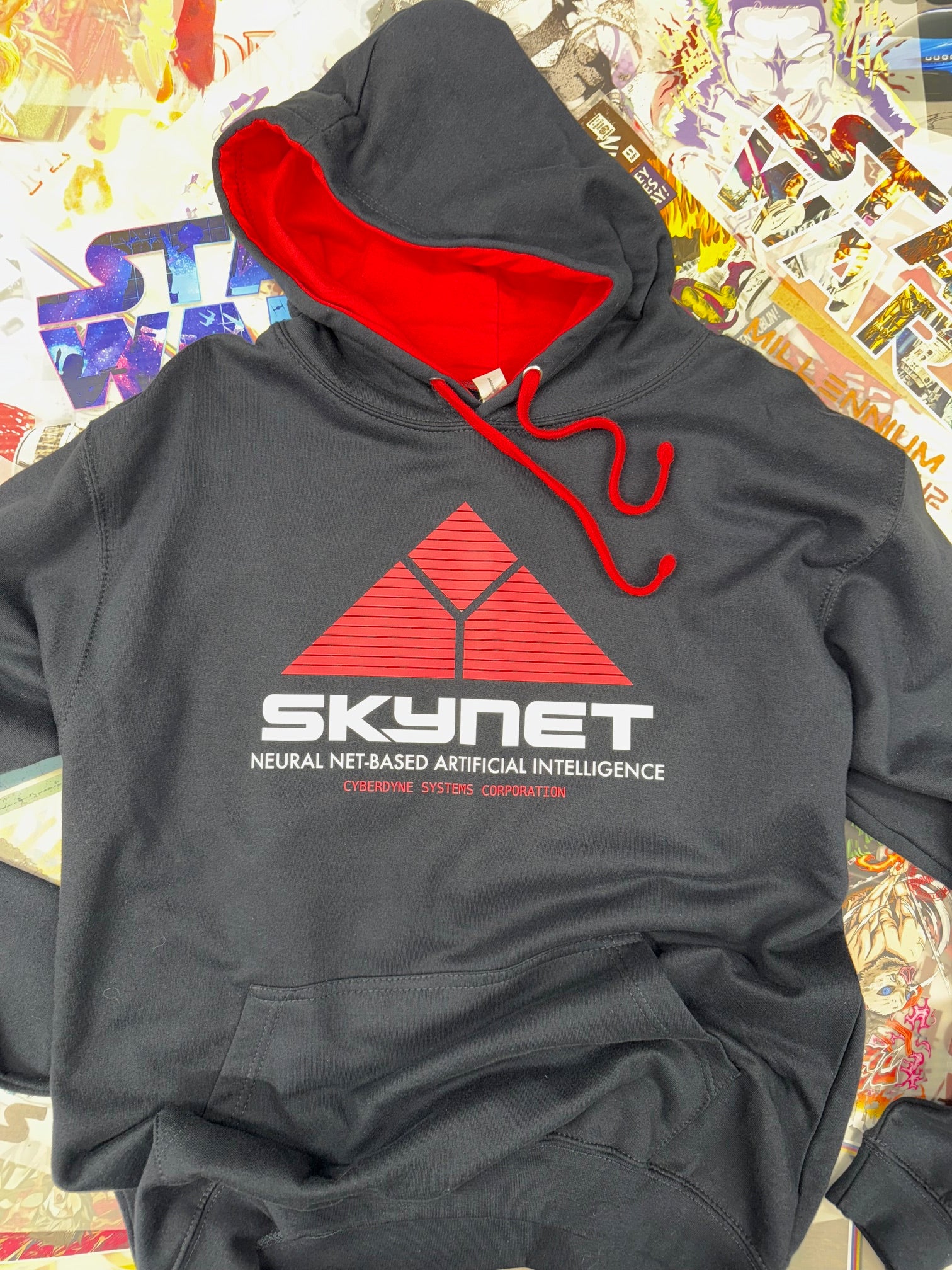 TERMINATOR SKYNET DARK NAVY HOODIE