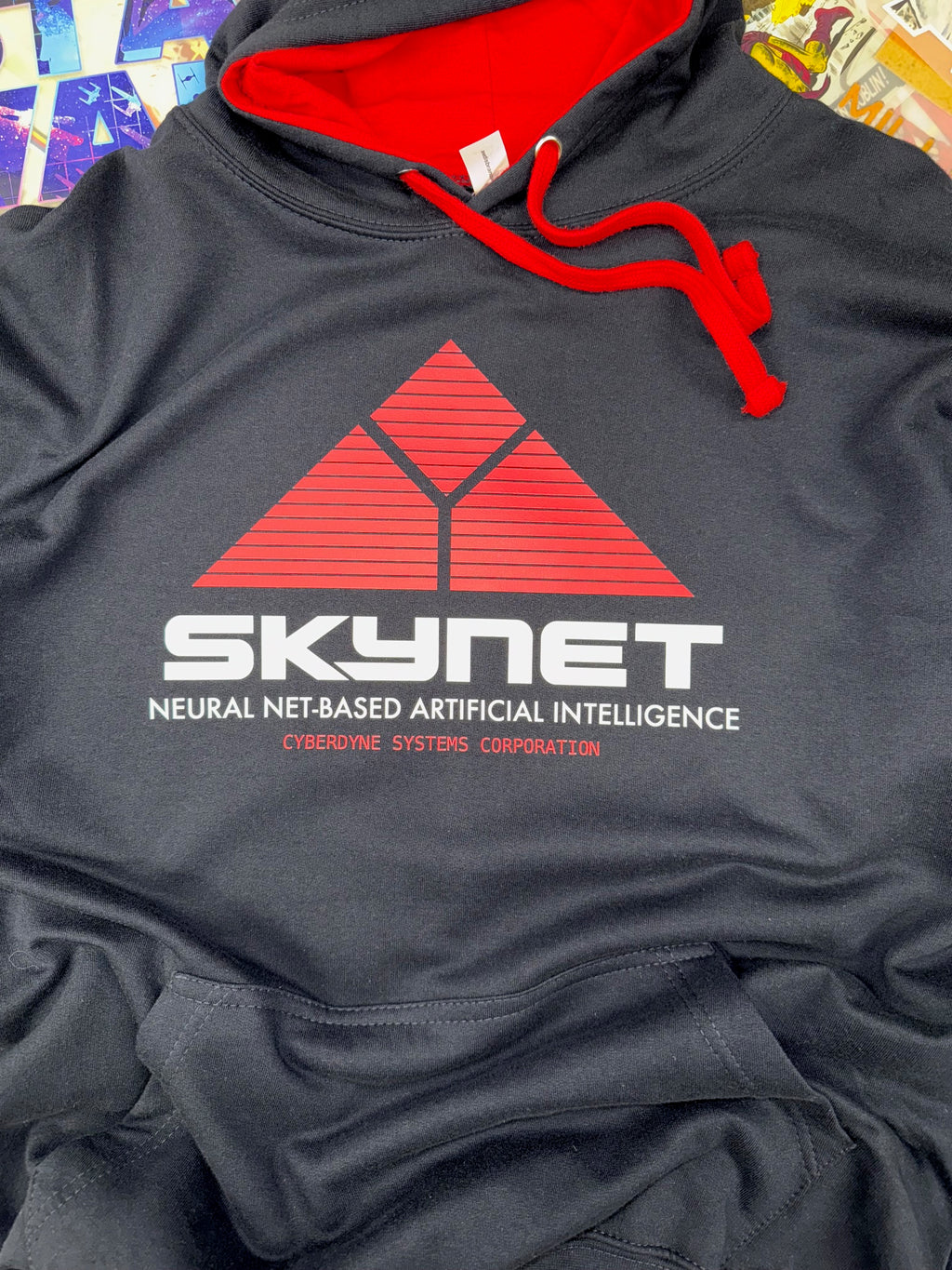 TERMINATOR SKYNET DARK NAVY HOODIE