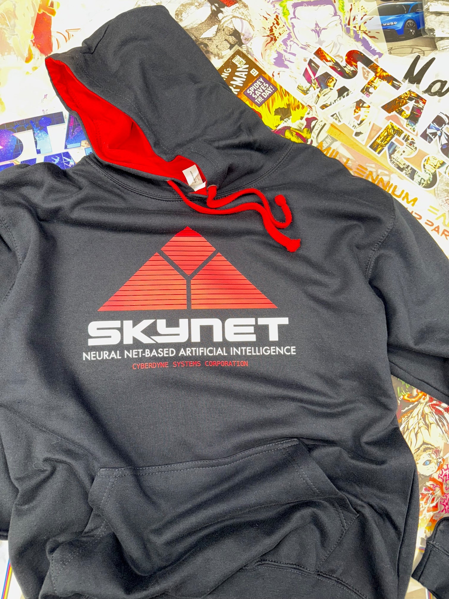 TERMINATOR SKYNET DARK NAVY HOODIE