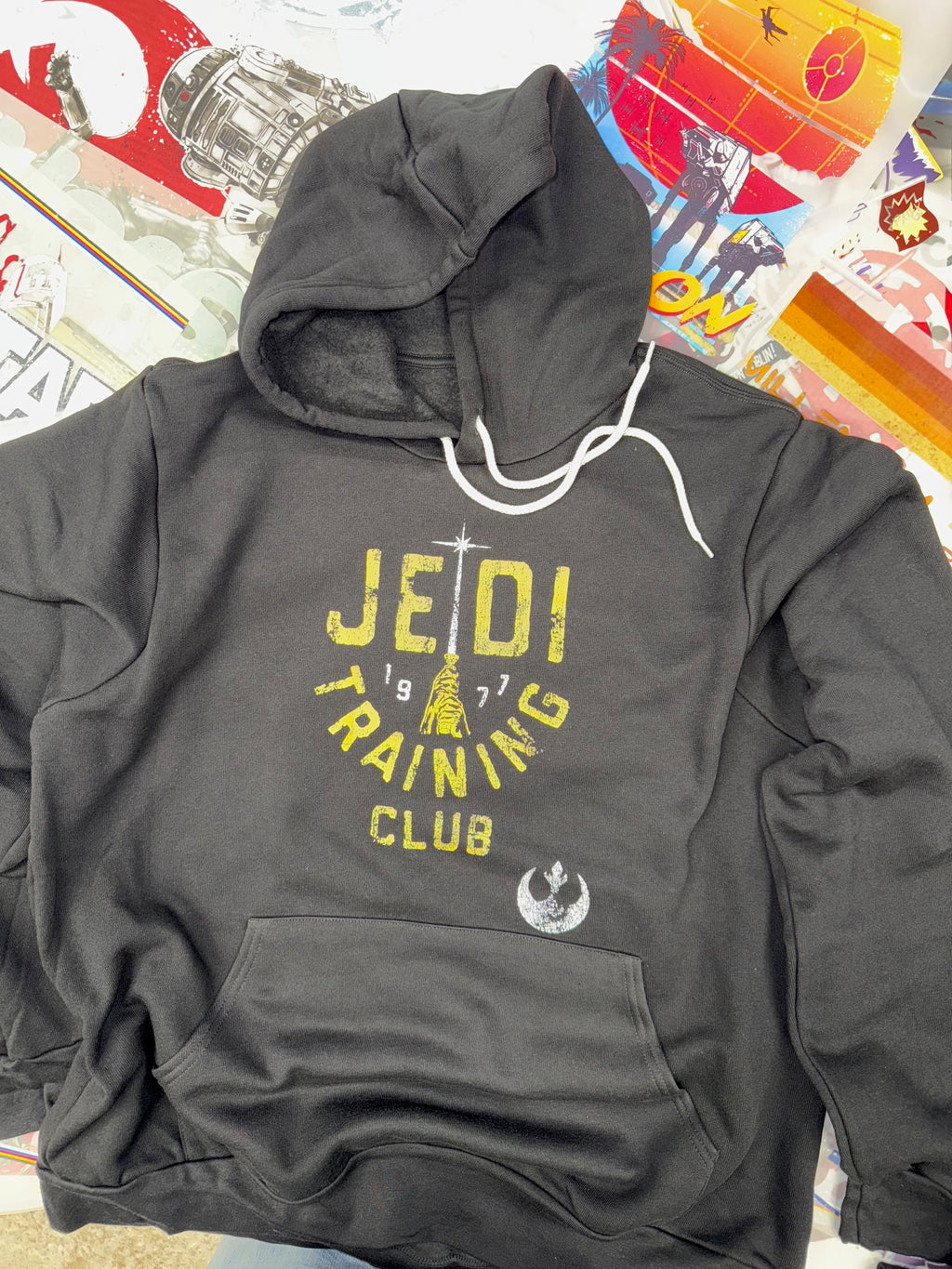 STAR WARS JEDI TRAINING CLUB BLACK HOODIE