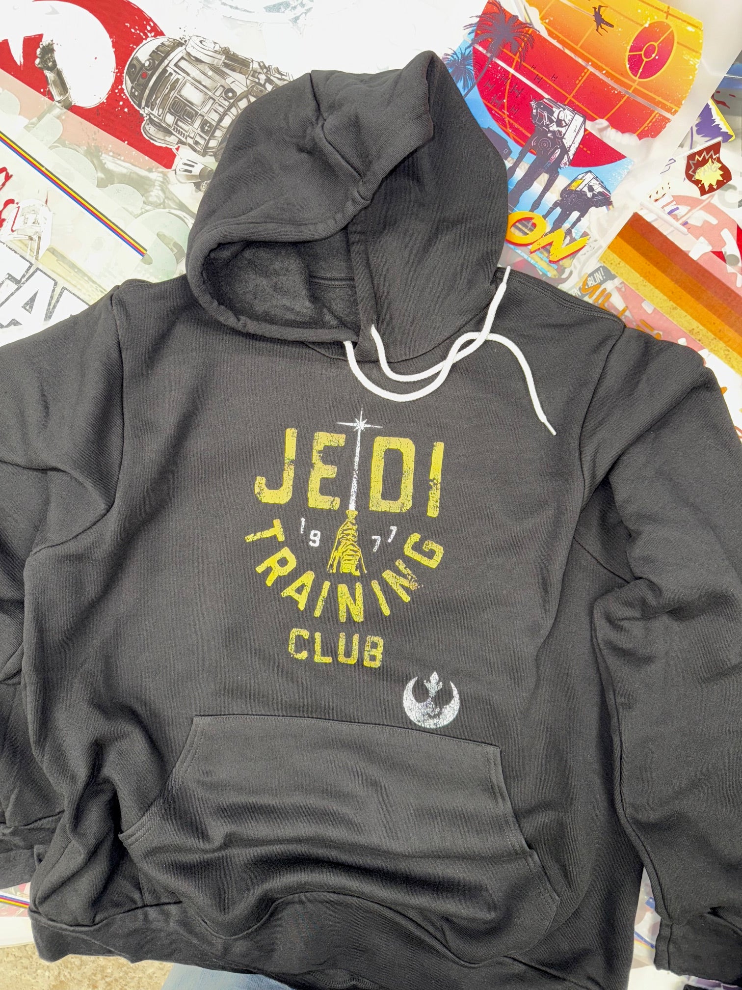 STAR WARS JEDI TRAINING CLUB BLACK HOODIE