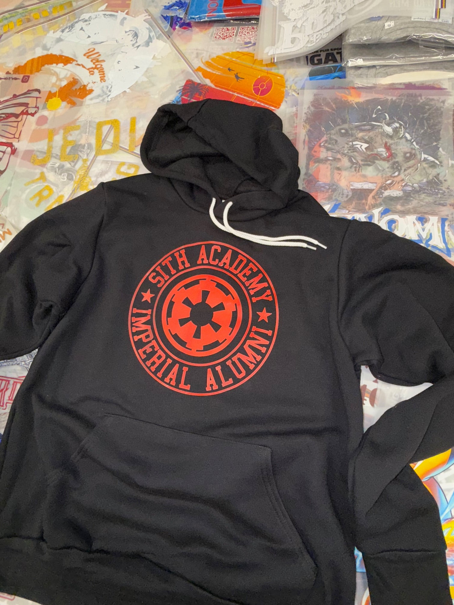 STAR WARS SITH ACADEMY BLACK HOODIE
