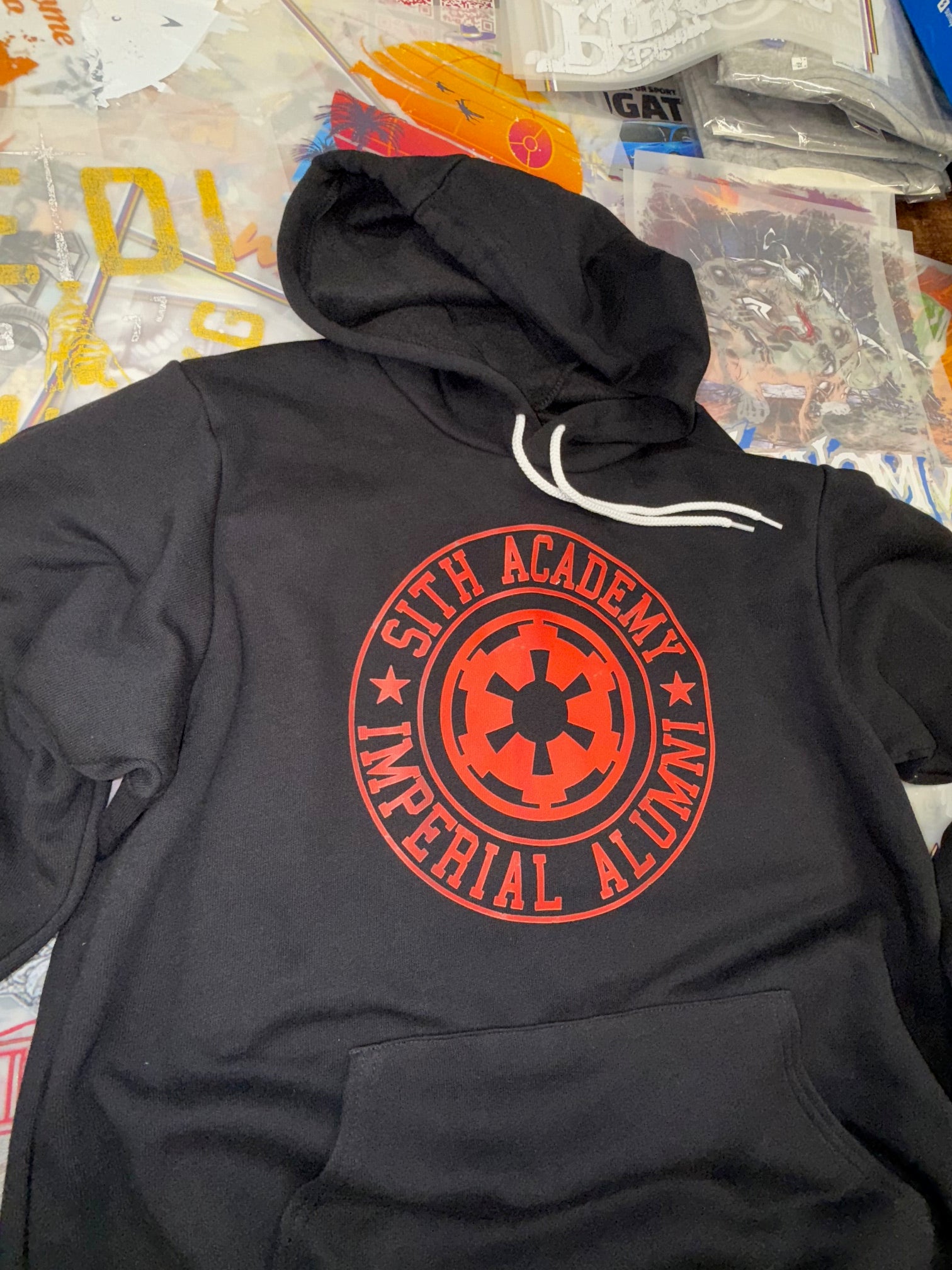 STAR WARS SITH ACADEMY BLACK HOODIE