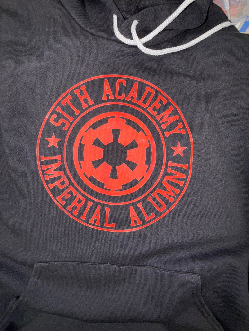 STAR WARS SITH ACADEMY BLACK HOODIE