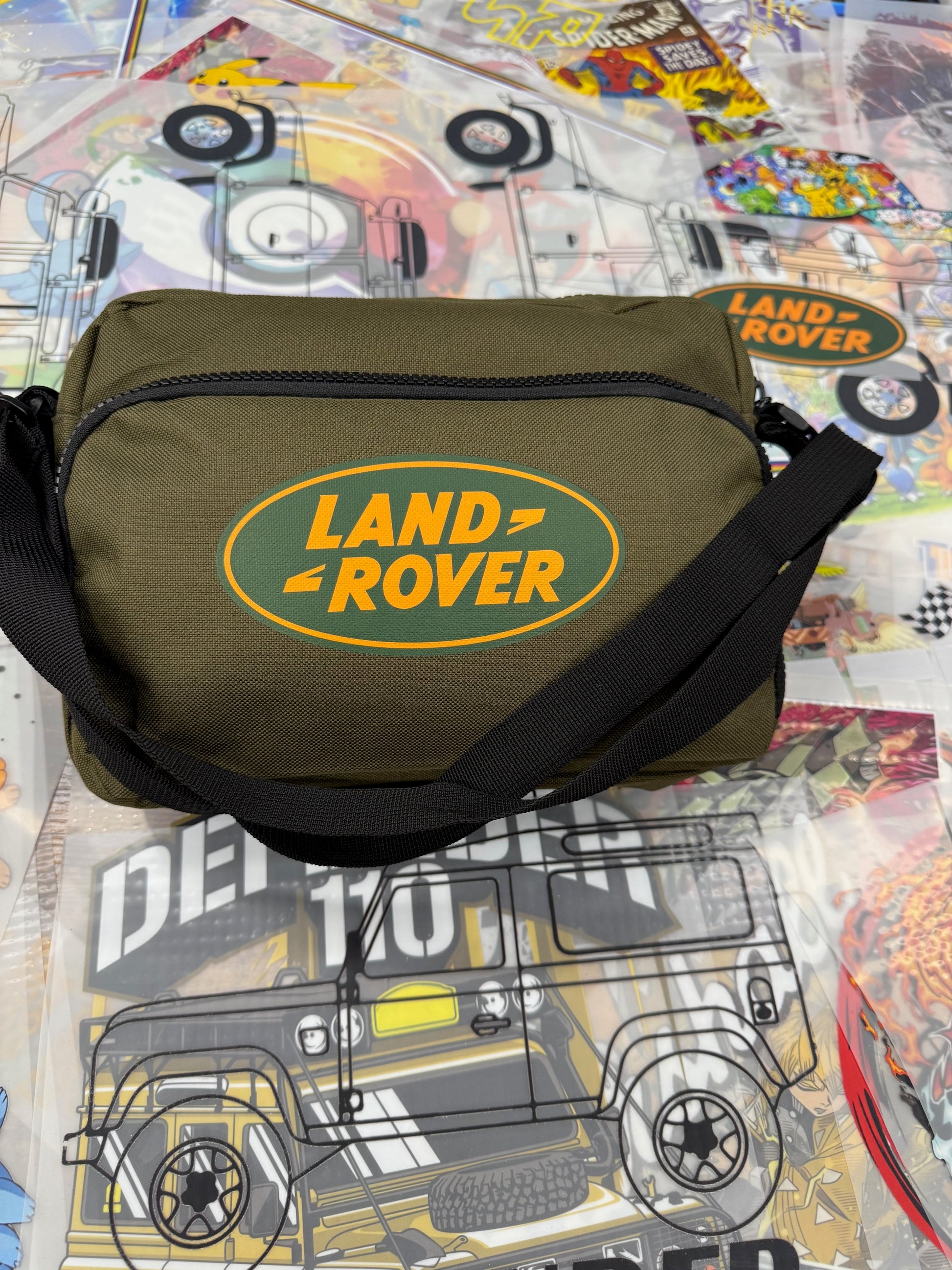 LANDROVER GREEN SMALL MULTI PURPOSE BAG