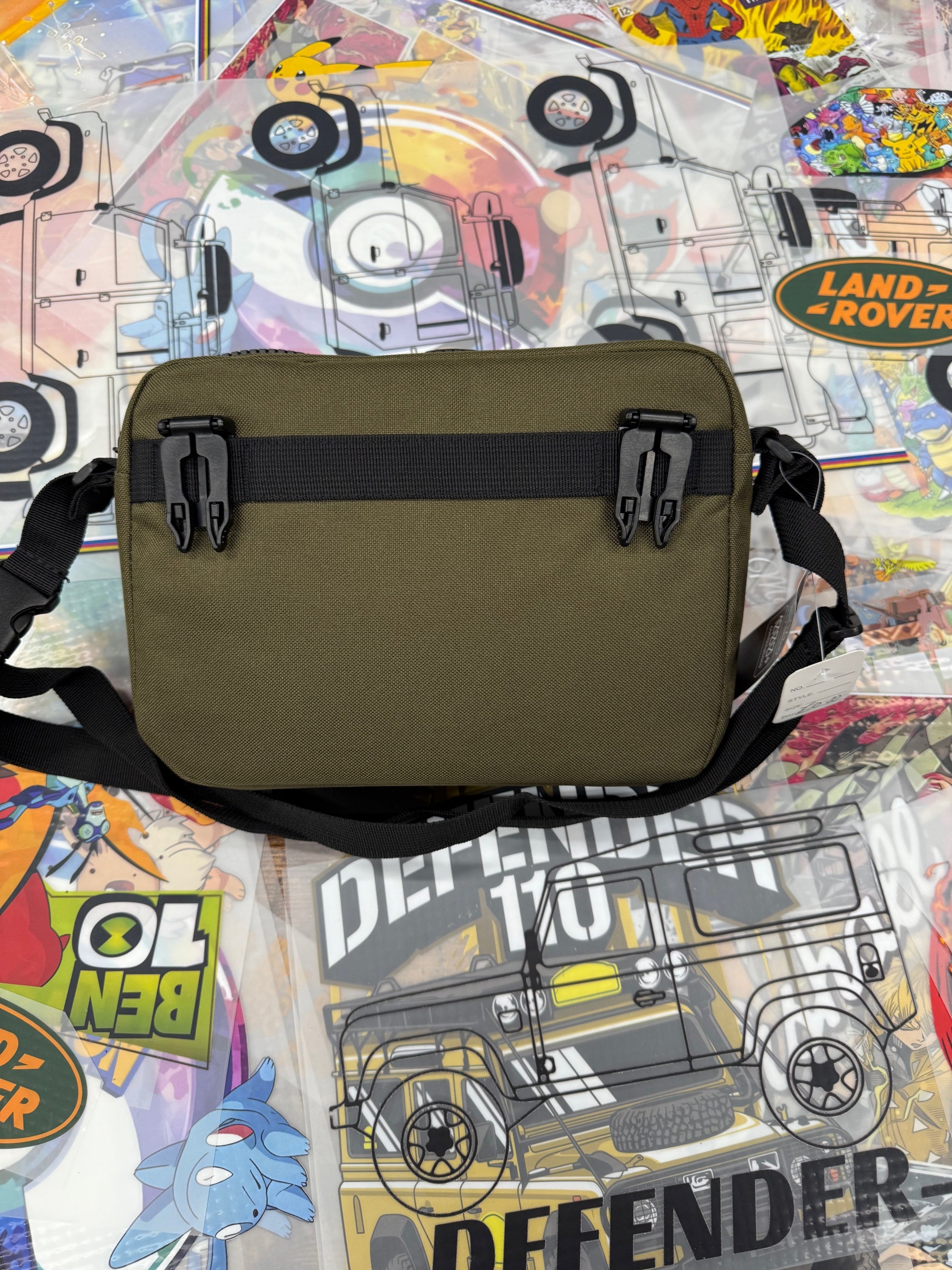 LANDROVER GREEN SMALL MULTI PURPOSE BAG