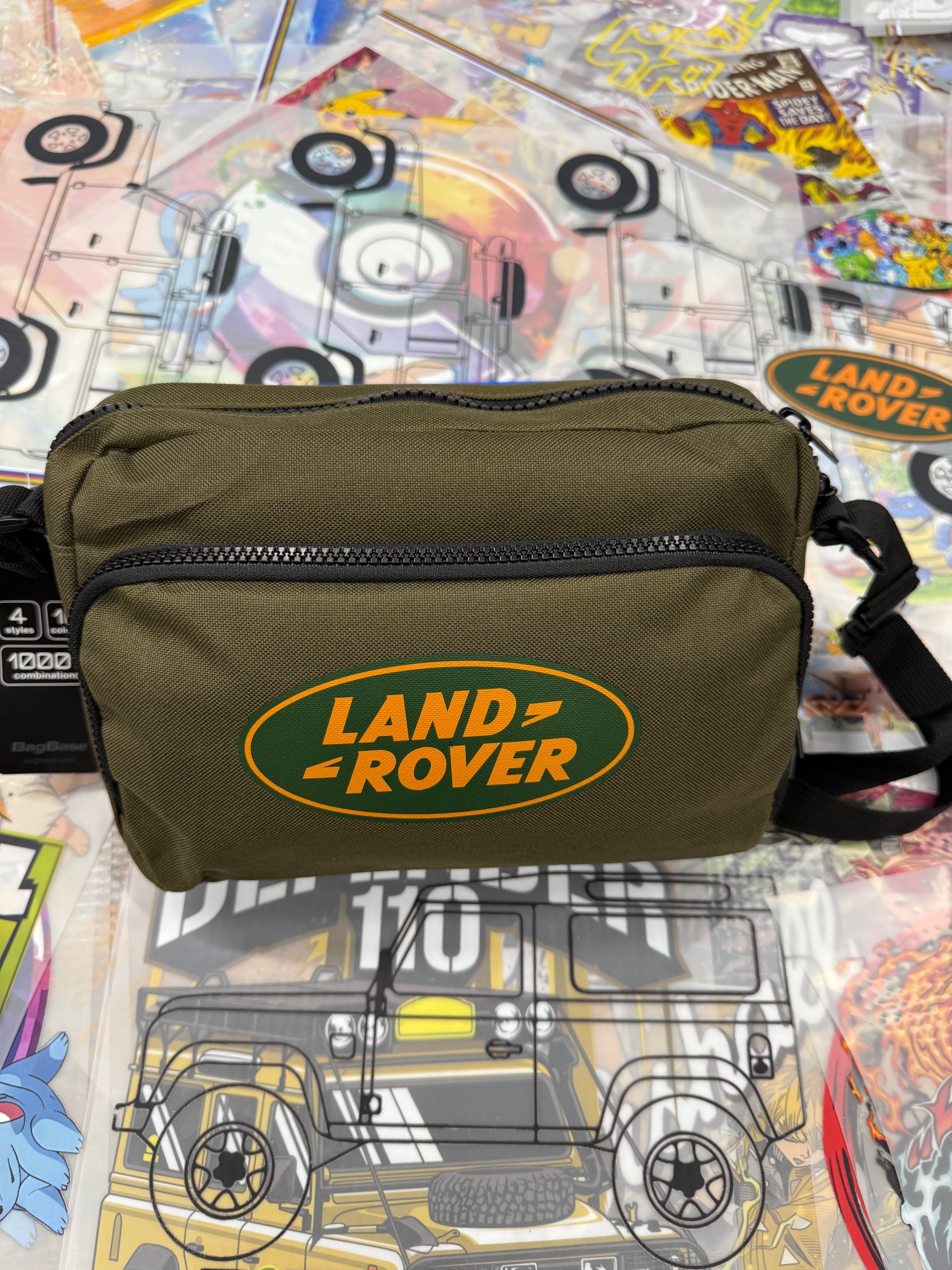 LANDROVER GREEN SMALL MULTI PURPOSE BAG