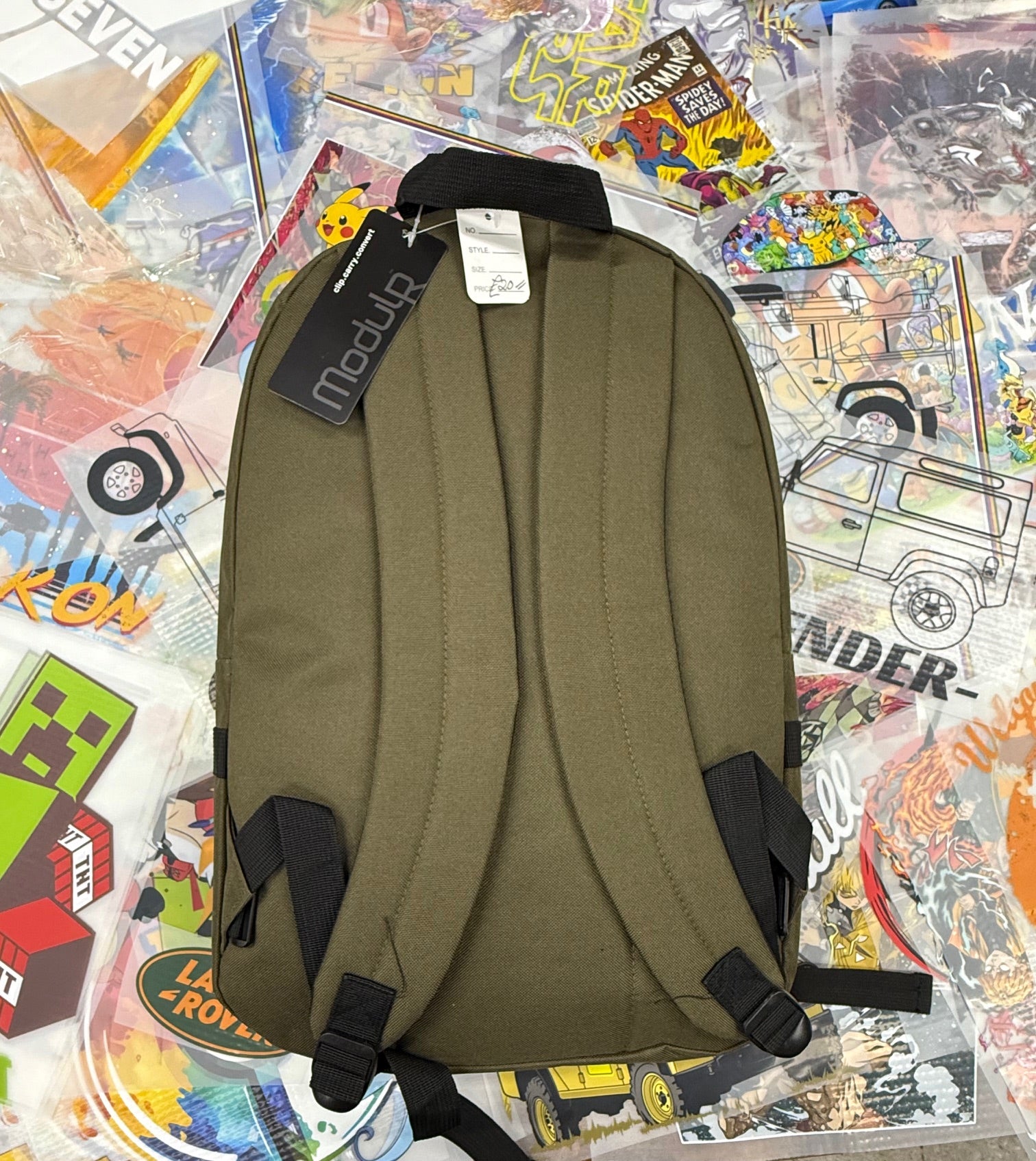 LANDROVER GREEN BACKPACK