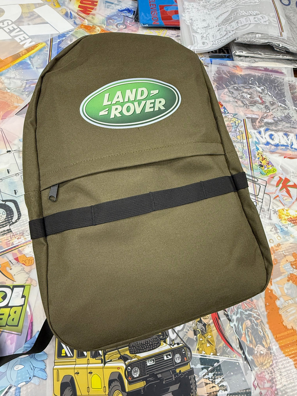 LANDROVER GREEN BACKPACK