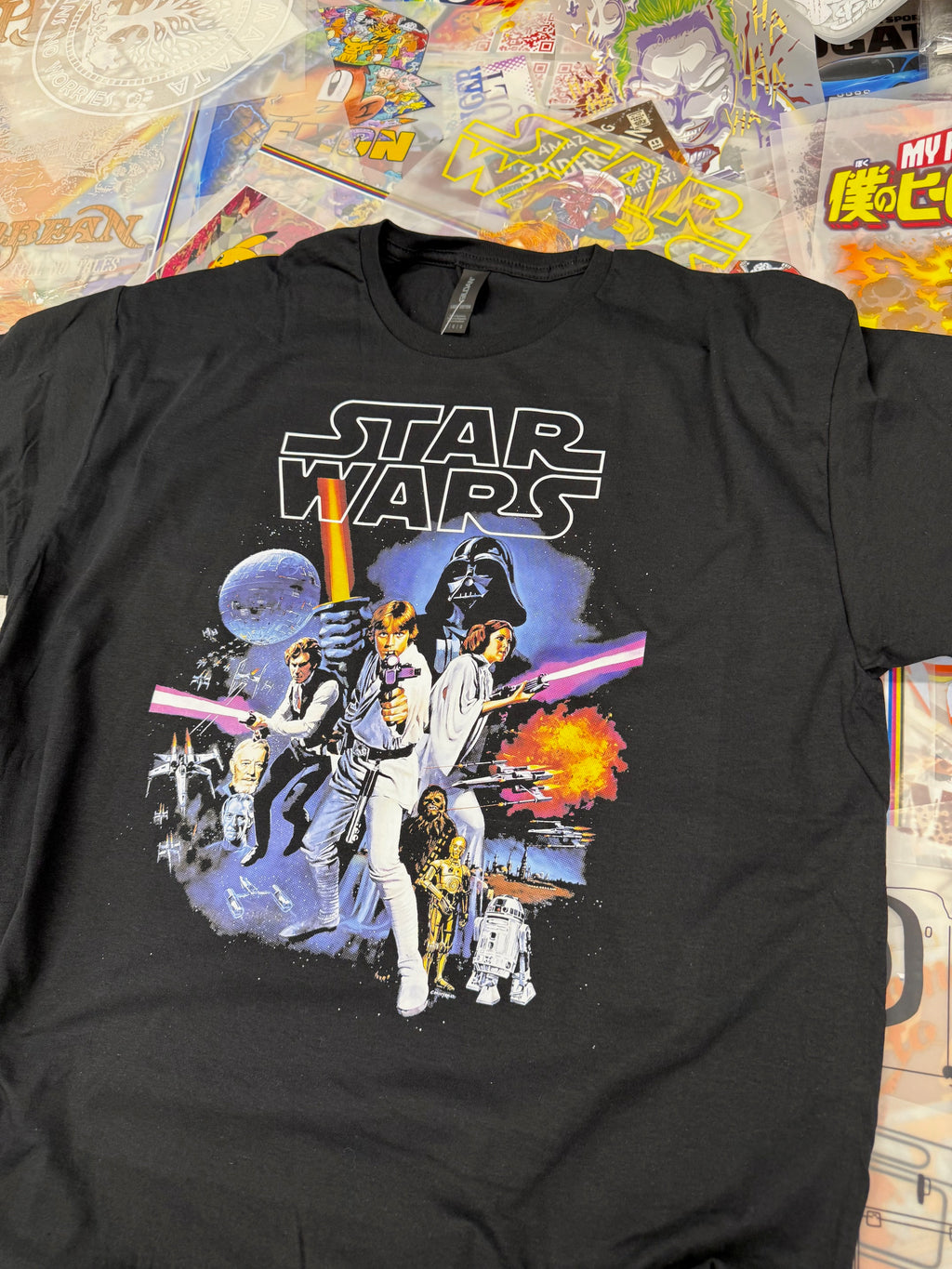 STAR WARS EPIC BLACK T SHIRT