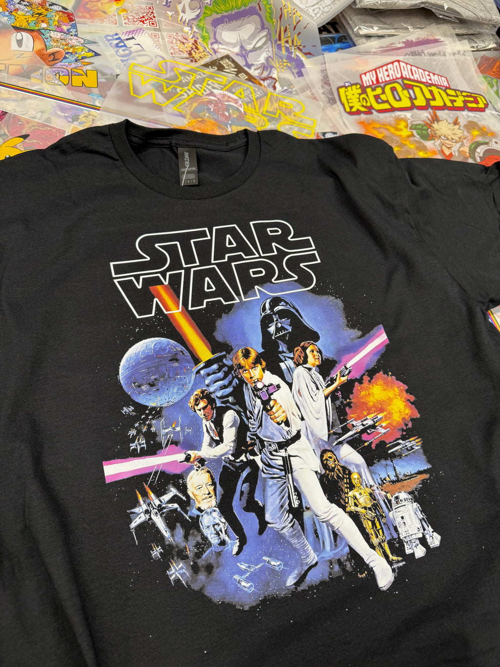 STAR WARS EPIC BLACK T SHIRT