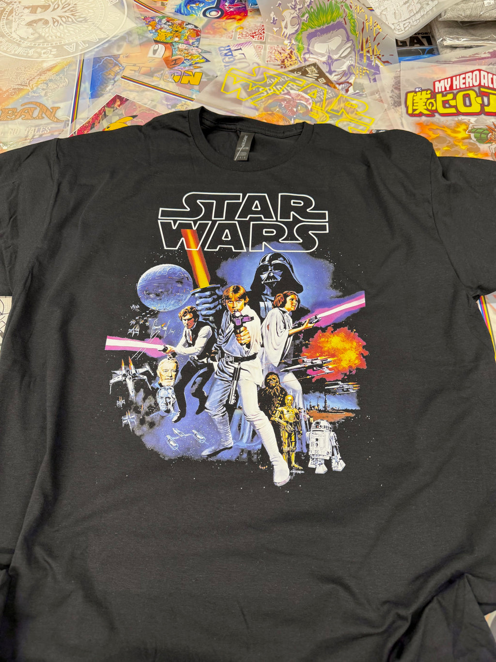 STAR WARS EPIC BLACK T SHIRT
