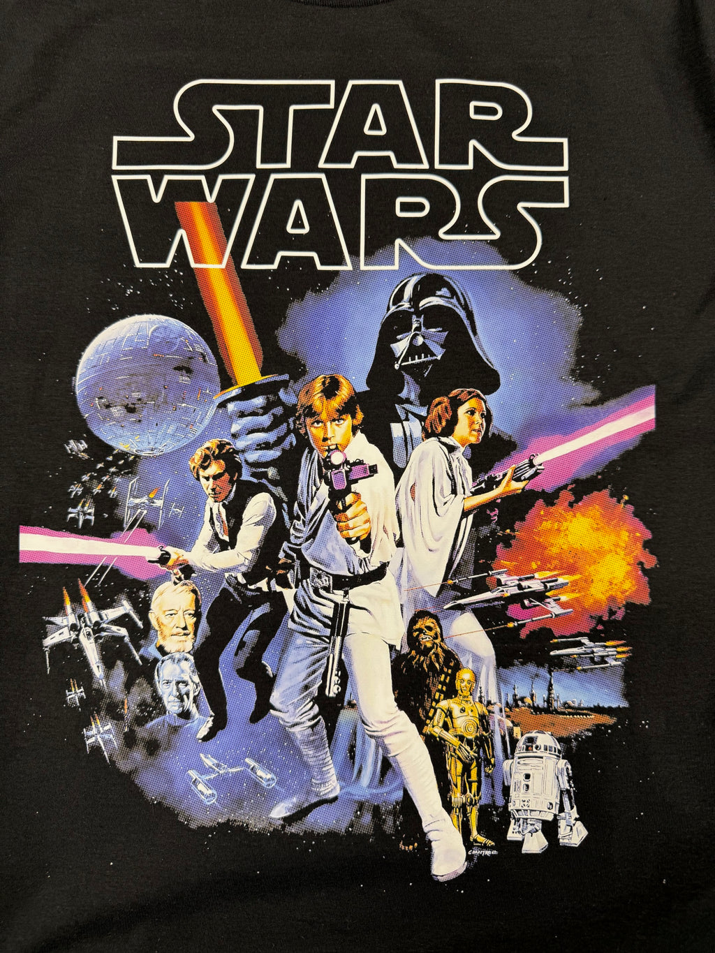 STAR WARS EPIC BLACK T SHIRT