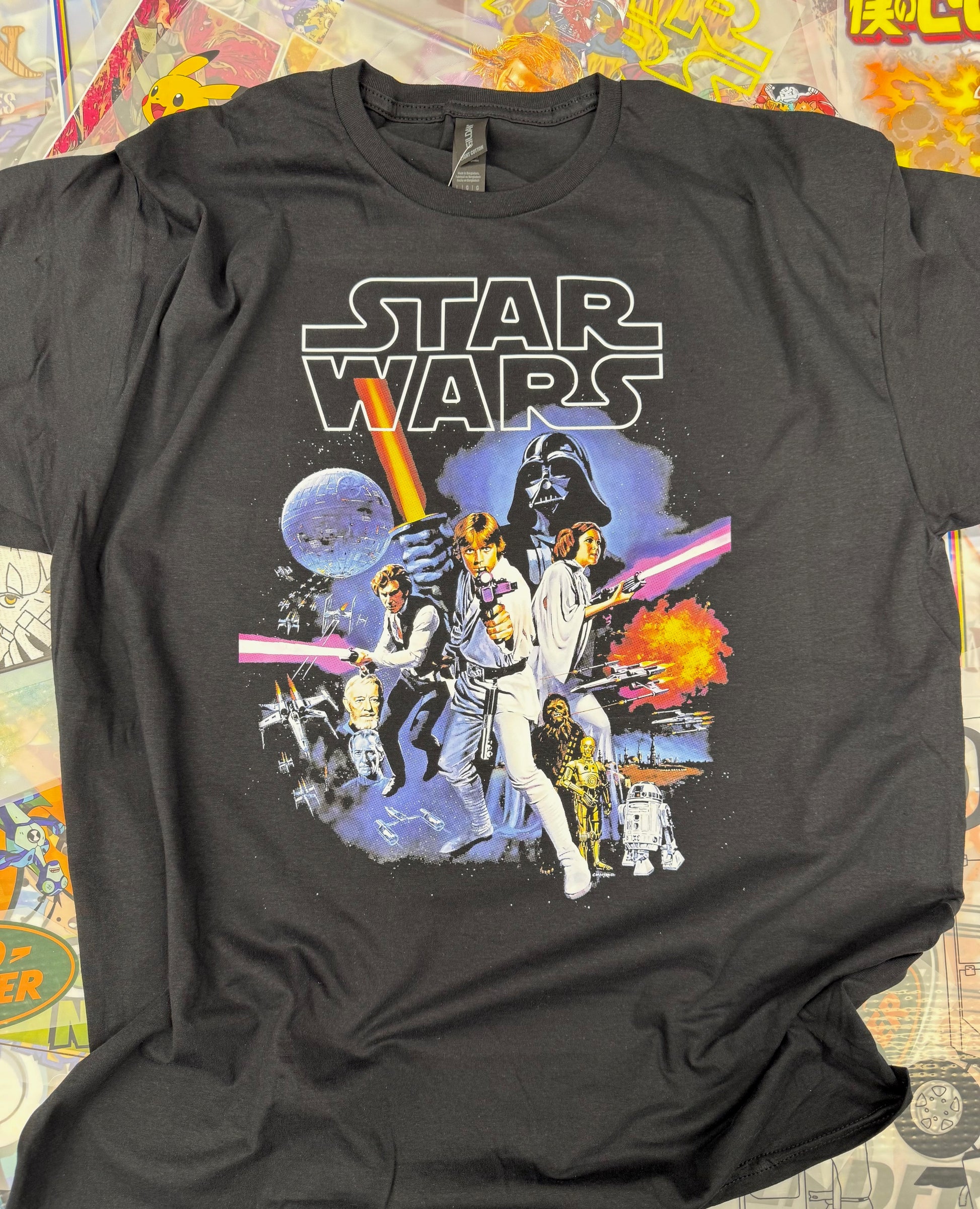 STAR WARS EPIC BLACK T SHIRT