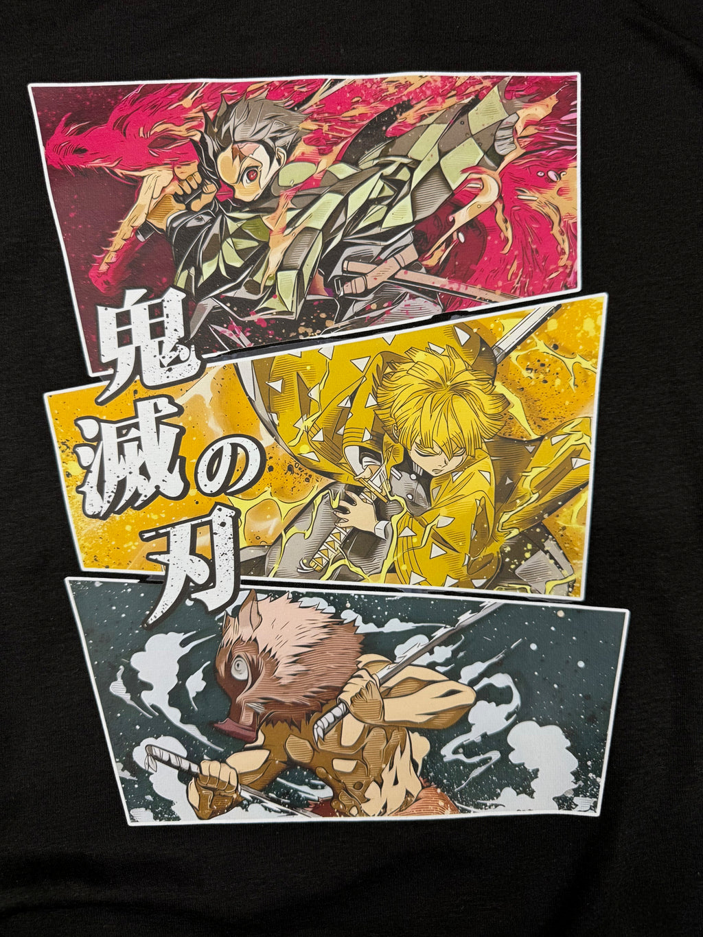 DEMON SLAYER BLACK T SHIRT