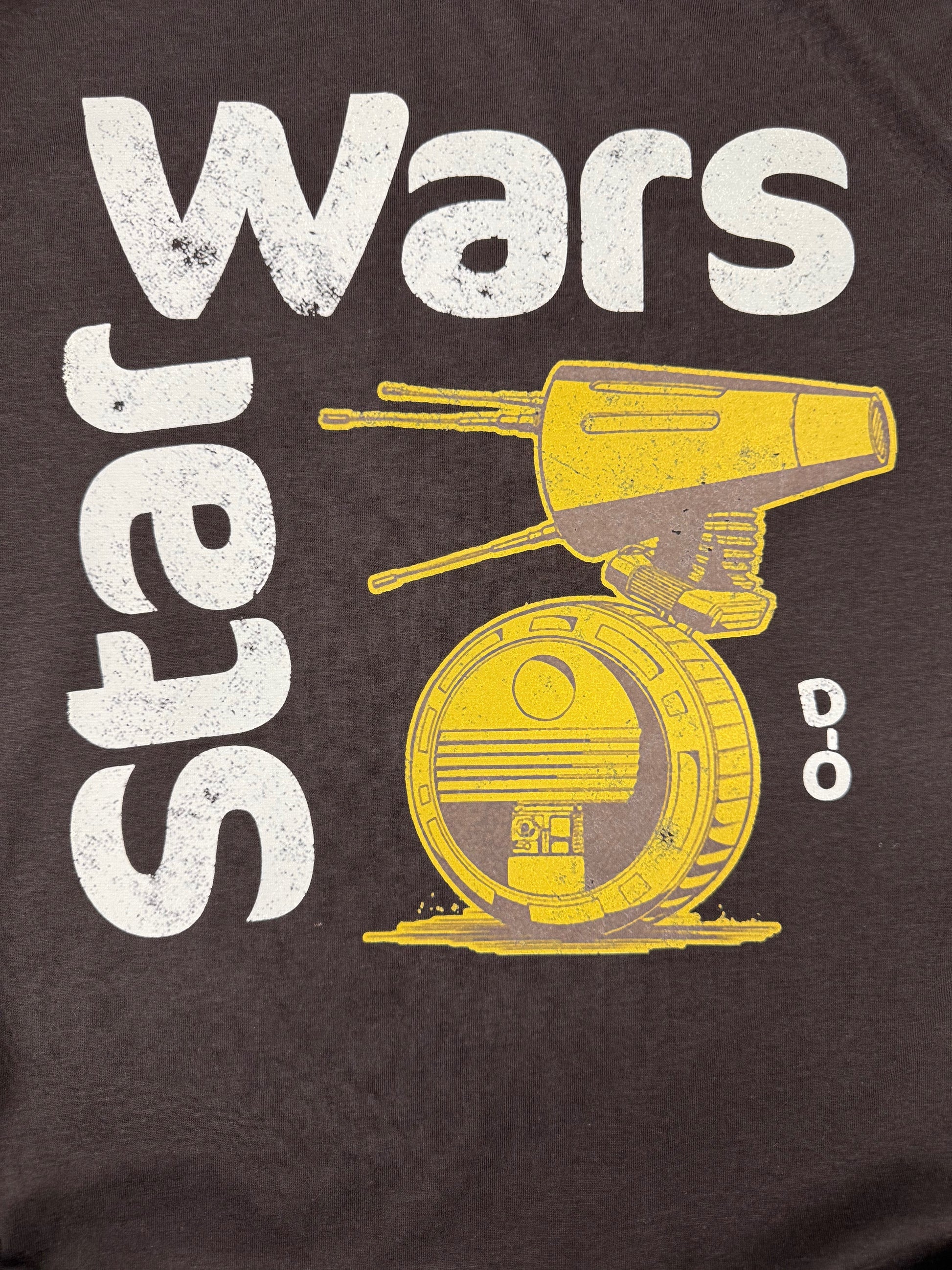 STAR WARS DROID D-O BLACK T SHIRT