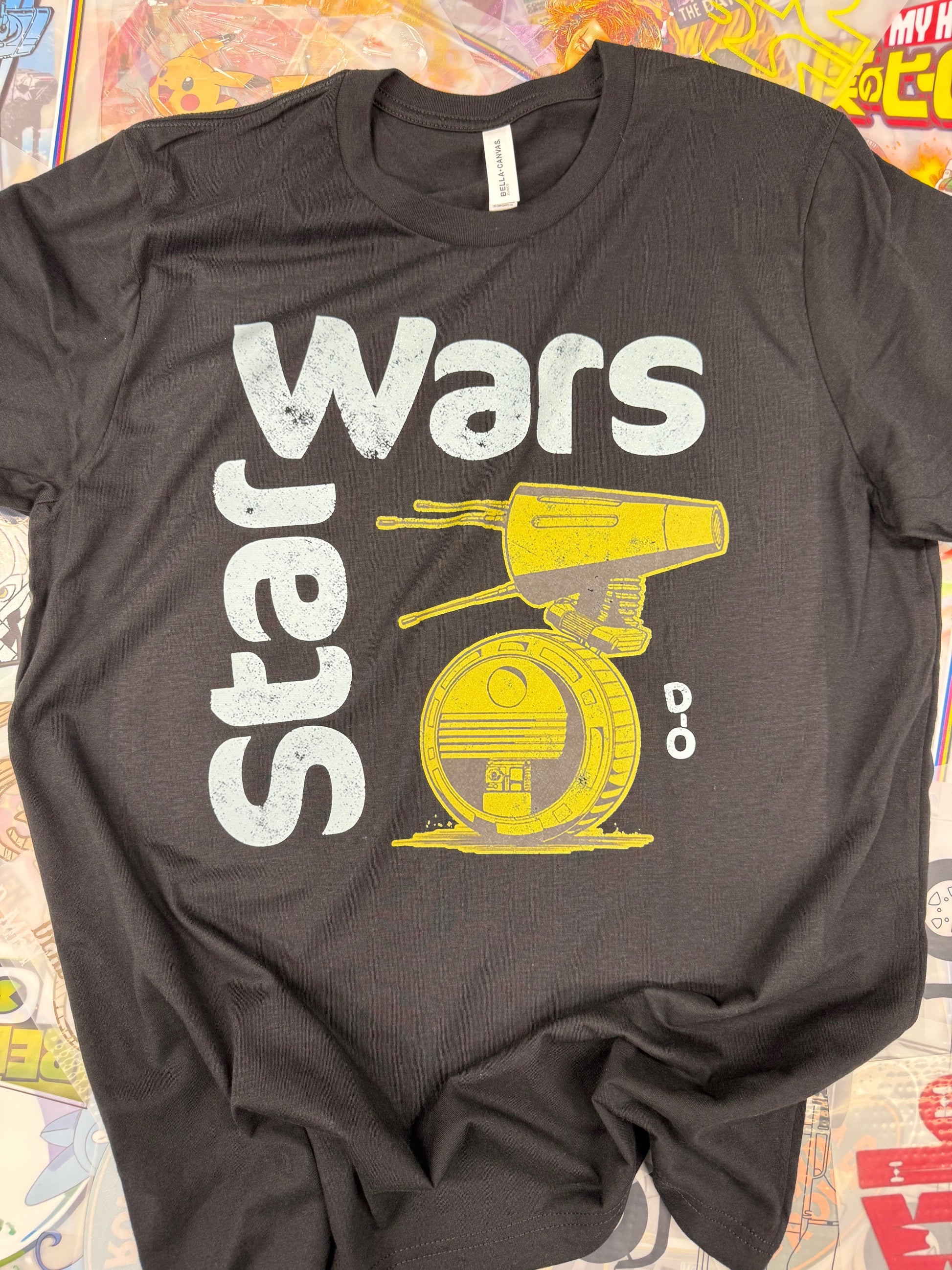 STAR WARS DROID D-O BLACK T SHIRT