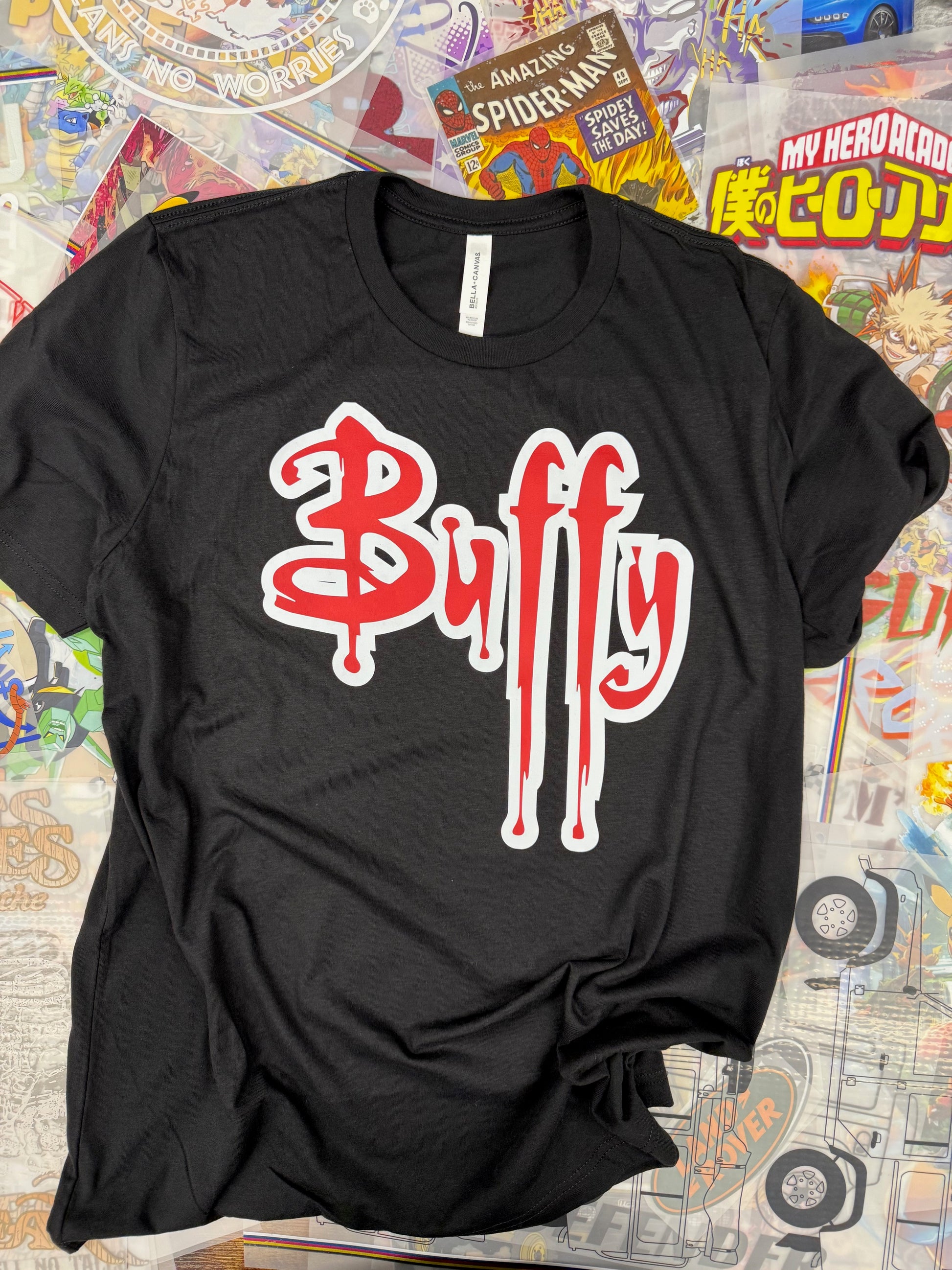 BUFFY THE VAMPIRE SLAYER BLACK T SHIRT