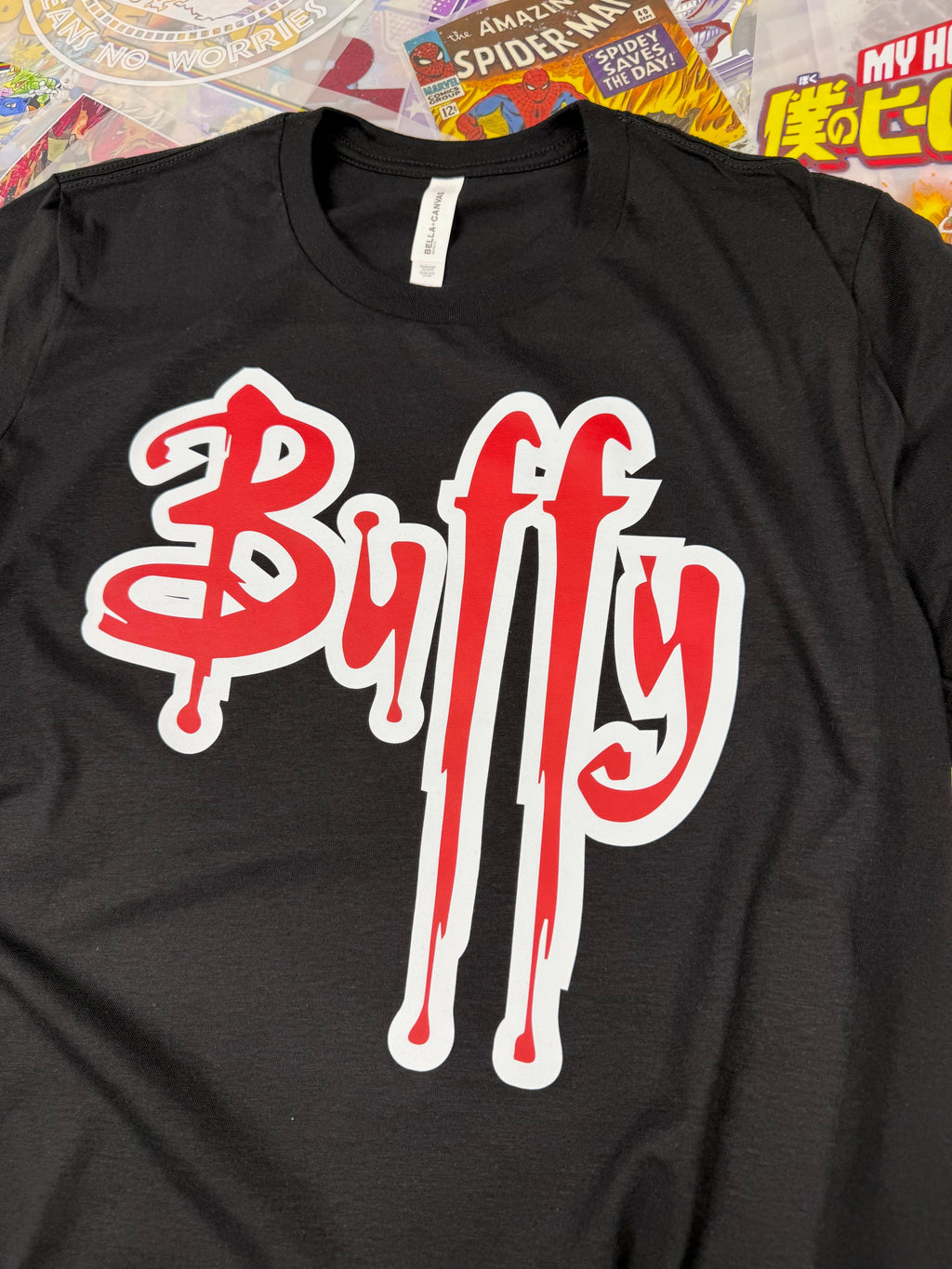 BUFFY THE VAMPIRE SLAYER BLACK T SHIRT