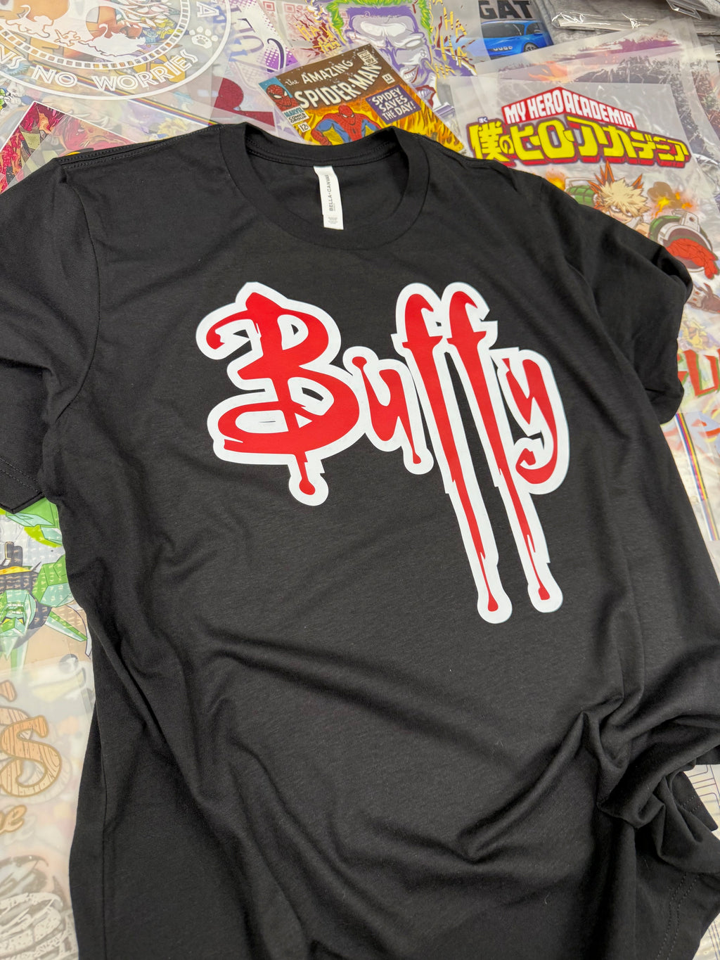 BUFFY THE VAMPIRE SLAYER BLACK T SHIRT