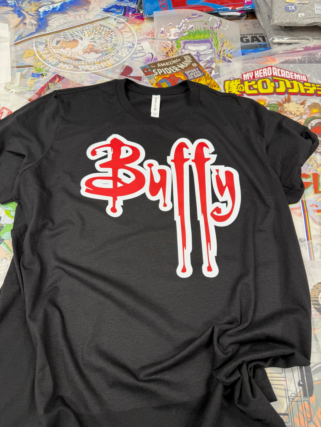 BUFFY THE VAMPIRE SLAYER BLACK T SHIRT